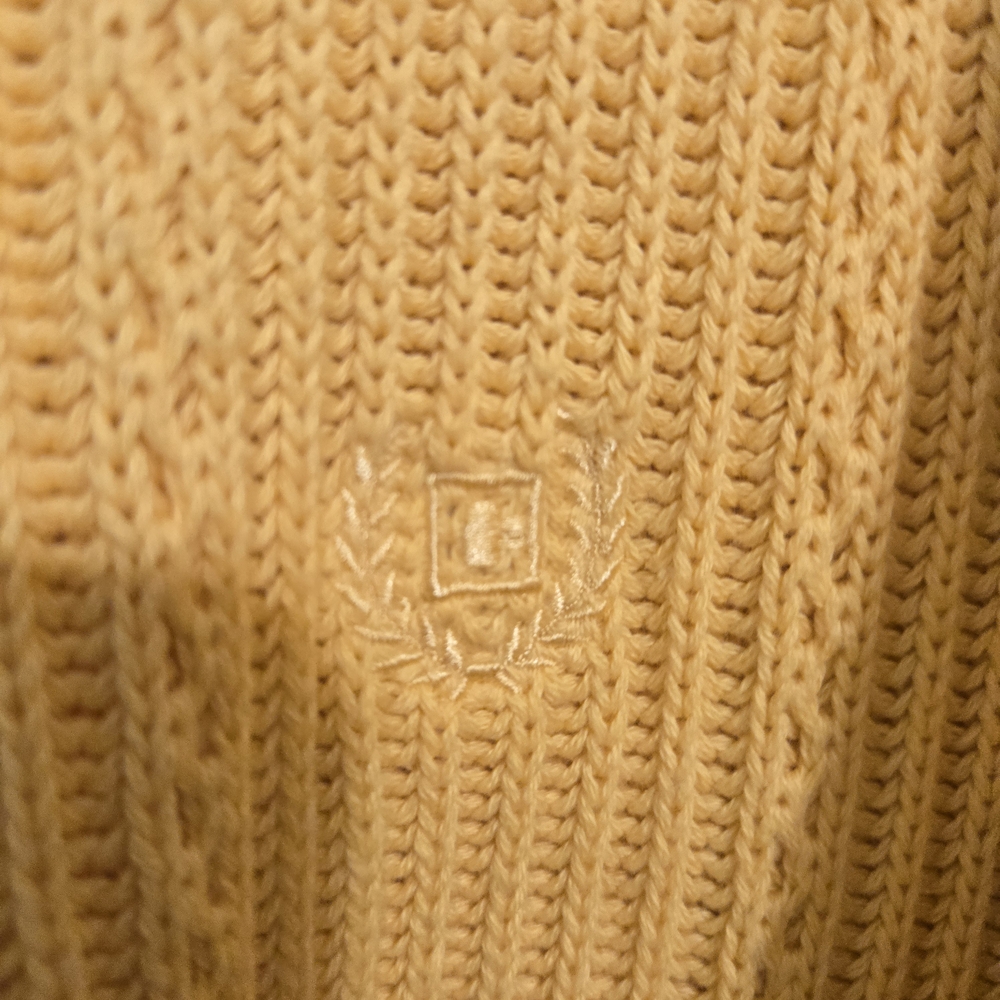 Chaps Men's Yellow Sweater Preppy Sz XL - Picture 4 of 6